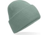 Beechfield B385R | Classic Engineered Deep Cuffed Beanie - Farbe: Dusty Green - GrößE: Taglia Unica