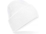 Beechfield B385R | Classic Engineered Deep Cuffed Beanie - Farbe: Bianco - GrößE: Taglia Unica