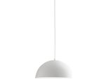 Bonella - Lampada A Sospensione Bianca 1XE27 Max 1X60W IP20 - Lampada Da Soffitto Con Design Moderno In Alluminio - Attacco E27