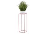Howhomely Supporto Per Piante Moderne, Sgabello Per Fiori In Metallo Rosa Alto 70 Cm - Supporto Per Fiori Per La Casa