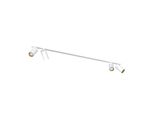 Nowodvorski Mono Surface Lampada Da Soffitto A Filo Led 7686 Acciaio, Bianco
