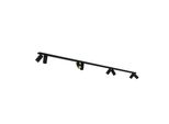 Nowodvorski Mono 7698 Lampada Da Parete A Soffitto A Strisce Led In Acciaio, Nero