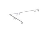 Lampada Da Parete E Soffitto A Led Nowodvorski Mono Corner 7751 Acciaio, Bianco