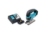 Makita Djv 180 RY1X Seghetto Alternativo A Batteria 18 V 135 Mm + 1X Batteria 1,5 Ah + Caricabatteria