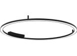 Immax Neo Fino Smart Parete + Soffitto Apparecchio Nero 120Cm 72W 4752Lm, Zigbee 3.0 Con Do, Tuya