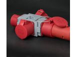 Brennenstuhl 1081670 Netzstecker-Adapter Grau - Rot (1081670)