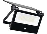 Applique Solare A Led, Nera, Rilevatore Di Movimento, L 20,5 Cm