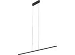 Lampada A Sospensione Led Sottile Barra Nera 150 Cm Nowodvorski Bar