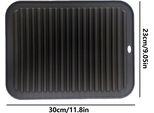 Inf Tappetino Resistente Al Calore In Silicone Nero