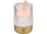 Lampada Da Tavolo A Led, Touch Dimmer, Usb, Batteria Ricaricabile, D 7,8 Cm
