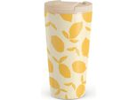 Burga CP_02M5_COFFEE-CUP-500-FL-CR, Giallo, Acciaio Inox, Acciaio Inox, Acciaio Inox, 500 Ml, 90 Mm