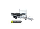 Telone Di Copertura Per Rimorchio 300×150 Cm – Xstrong Pro 300, Telone Non Tessuto, Impermeabile E Resistente Ai Raggi Uv