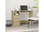 Syfax™ Scrivania Cassetti Rovere Sonoma 102X50X76 Cm Legno Multistrato