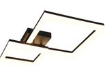 Led, Plafoniera, Metallo, Nero, Opaco, Smd, L 62 Cm