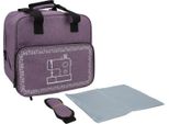 Borsa Per Macchina Da Cucire, Grande Capacità, Resistente, Pratica, Tasche Multiple, Design, Borsa Da Trasporto, Viola