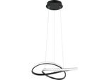 Lampada A Sospensione Reality Led Mansa Dh 50X150 Cm Nera