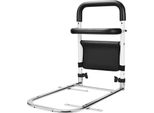 Maniglia Per Letto Sponda Per Letto - Maniglia Laterale Per Letto - Regolabile In Altezza - Per Anziani, Donne In Gravidanza, Pazienti - Portata 136 Kg - Metallo - - Nero