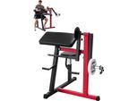 Vevor Preacher Curl Bank, Panca 2 In 1 Per Curl Bicipiti E Estensioni Tricipiti, Stazione Isolata Per Bicipiti Con Braccio Seduto, Panca Per Allenamento Della Forza, Attrezzo Per La Palestra Domestica