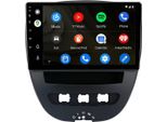 Autoradio Android Da 10 Pollici 128 Gb Per Peugeot 107 Citroen C1 2005-2014 Carplay Android Auto Navi Bluetooth Dab+ Telecamera Posteriore