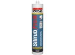 Sigillante Siliconico Silirub Pro N Bianco Cartuccia Da 300 Ml Soudal