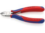 Knipex 77 02 120 H Frese Diagonali Per Elettronica Con Tagliente In Metallo Duro Inserito Con Manici Multicomponente 120 Mm