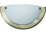 Rabalux 5263 Ufo Applique, E27, Bronzo-Argento-Bianco, Rotondo, Standard, ø310Mm