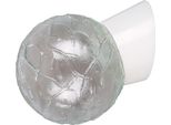 Rabalux 2432 Grace Lampada Da Parete, E27, Bianco, Rotonda, Standard, ø140Mm