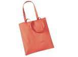 Borsa Della Spesa Westford Mill Promo, 10 Litri BC1215 (Taglia Unica) (Corallo)
