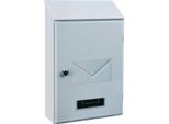 Rottner T02936 Rottner Briefkasten Pisa Weiss