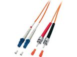 Equip Lc/St 50/125μM 5,0 M Cavo Infiniband/Fibra Ottica 5 M Arancione