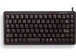 Cherry Slim Line COMPACT-KEYBOARD G84-4100 - Tastiera - Laser - 86 Tasti Azerty - Nero