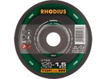 Rhodius Xt 66 204624 Cutting Disc (Straight) 125 Mm 1 Pc(S) Stone