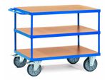 Carrello Da Tavolo Pesante Con 3 Ripiani 1200 X 800 Mm