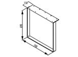 Pattino Naber Per Tavolo Aggiuntivo. Altezza 690 Mm, Acciaio Inossidabile - Tablon