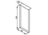 Naber Pattino Per Bancone Bar, Acciaio Inox - Tablon