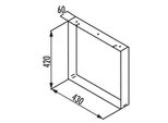 Naber Pattino Per Panca, Acciaio Inox - Tablon