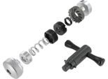 Var Bottom Brancket Facing Kit Nero / Argento Taglia Unica