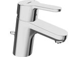 Hansa Hansaprimo Mitigeur De Lavabo, Basse Pression, Pour Chauffe-Eau Ouvert, Avec Vidage, Saillie : 107Mm, 49571103, 49571103