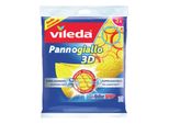Vileda 151697 Panni Per La Pulizia In Microfibra, Tessuto Non Tessuto (Tnt) Arancione, Giallo 3 Pezzi