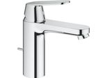Grohe Eurosmart Cosmopolitan Mitigeur Monocommandé Pour Lavabo, M-Size, Saillie 122Mm, Vidage à Tirette, Ecomode, 2339600E, 2339600E