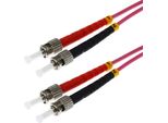 Helos 126423 Cavo Patch In Fibra Ottica 50/125µM OM4 St 2,0M Eric Violet