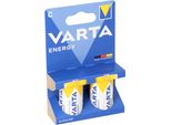 Varta Energy Batterie Alcaline C 2 Pezzi In Blister
