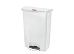 Cestino Per La Raccolta Differenziata Rubbermaid Slim Jim Front Step, Bianco, 90 L