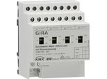 Attuatore Di Commutazione Gira Knx 4-Gang 16A Dra Con Carico C E Funzionamento Manuale