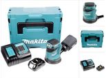 Makita Dbo 180 SA1J Levigatrice Orbitale A Batteria 18V + 1X Batteria 2,0Ah + Caricabatterie + Valigetta Makpac