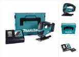 Makita Djv 180 RA1J Seghetto Alternativo A Batteria 18V + 1X Batteria 2,0Ah + Caricabatterie + Valigetta Makpac