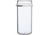 Mepal 106714030600 Mepal Vorratsdose Stora 24,0 Cm Hoch Weiß, Transparent 1,9 L, 1 St.