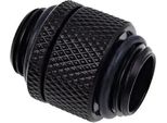 Alphacool Eiszapfen Doppio Nipplo Girevole Bk | G1/4 Ag A G1/4 Ag - Nero Profondo