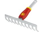 Wolf-Garten 71A-AA026650 Ms Rastrello Piccolo DS-M Multistar, Argento/Rosso