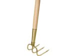 Zappetta Da Giardino A 3 Denti Con Manico 135 Cm